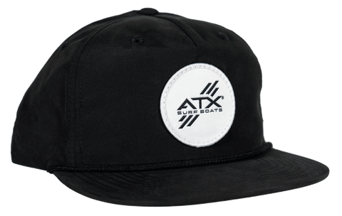 ATX Surf Boats Rope Hat - Black