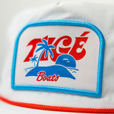 Tige Red, White & Beach Hat